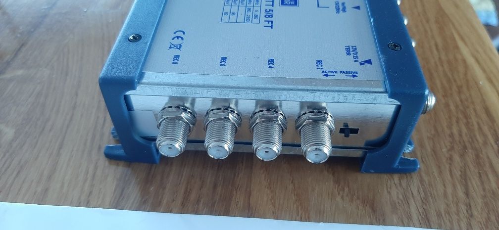 MULTISWITCH końcowy Telmor 5/8FT plus zasilacz NOWY