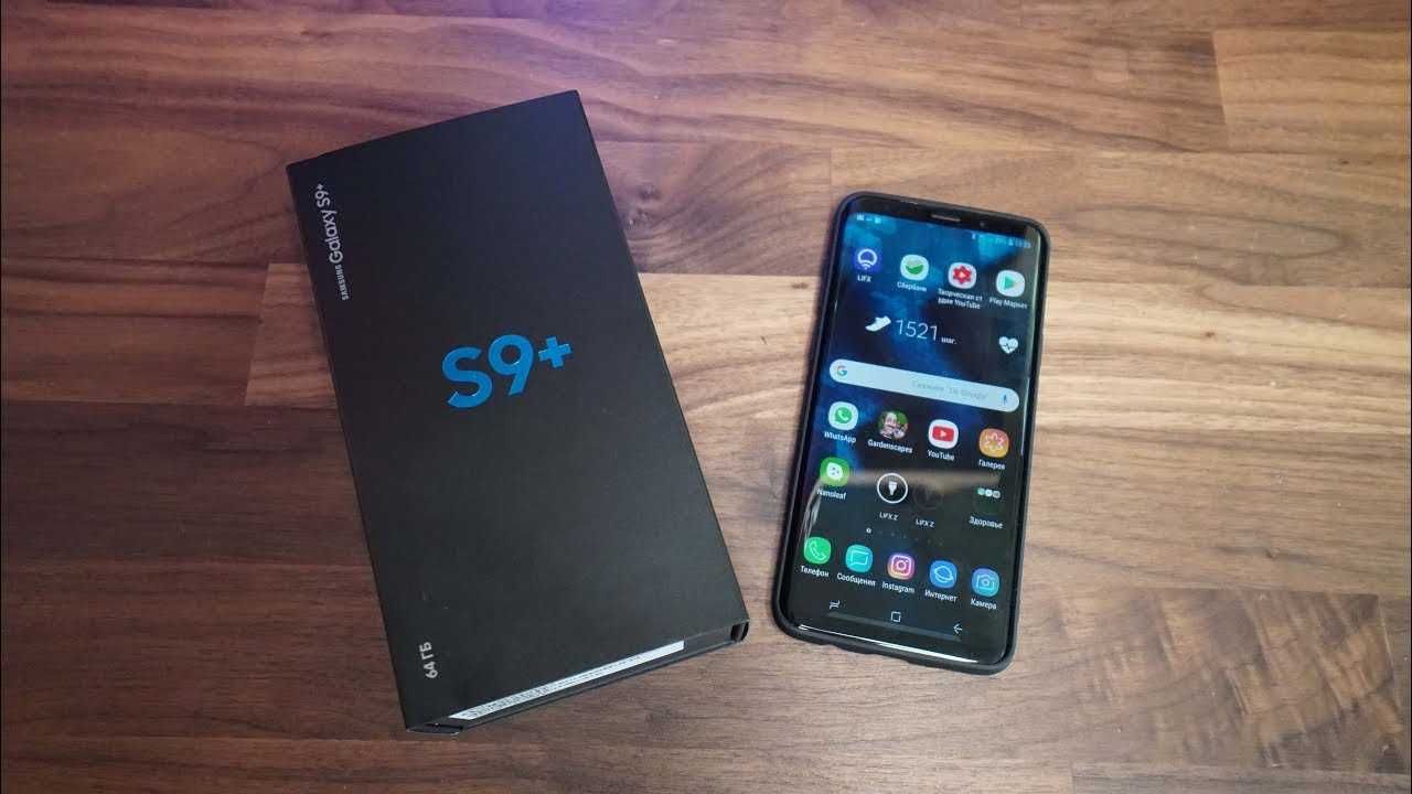Samsung galaxy S9+ plus duos Android 14 One Ui 6.1.1.