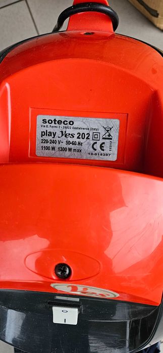 Odkurzacz Soteco Play Yes 202. 1300 W