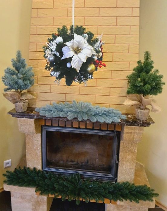 Гірлянда 3,5м. Ялинка Blek i Pink Пишна 1м.60см.