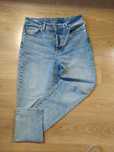 Damskie jeansy, mom jeans, wysoki stan, 42 rozm.
