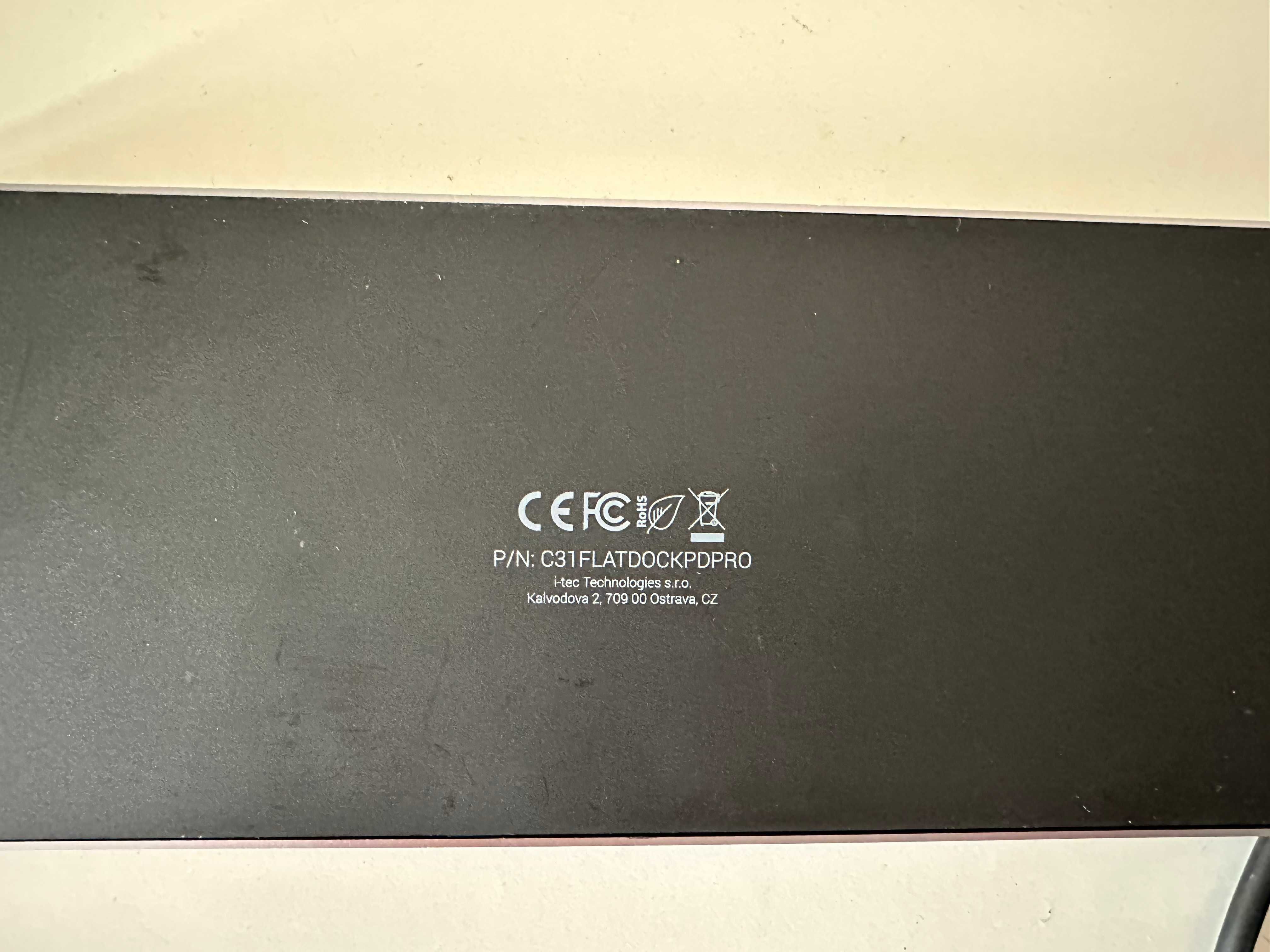 Док-станція i-Tec USB-C Metal Ergonomic 4K Display Docking Station