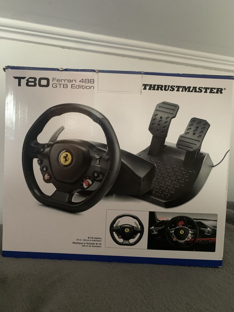 Volante thrustmaster T80 ferrari 488 GTB Edition