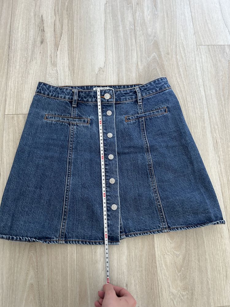 Spódniczka denim jeansowa