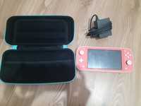 Vendo Nintendo Switch Lite Coral + Capa + proteção da parte de trás