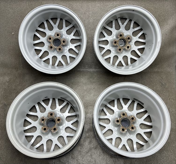 Диски BBS R15 5 100 et43 J6.5 Оригінал polo golf 3 fabia rapid tour