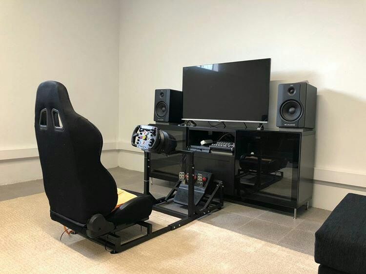 Cockpit Playseat estrutura para simulador corrida/voo