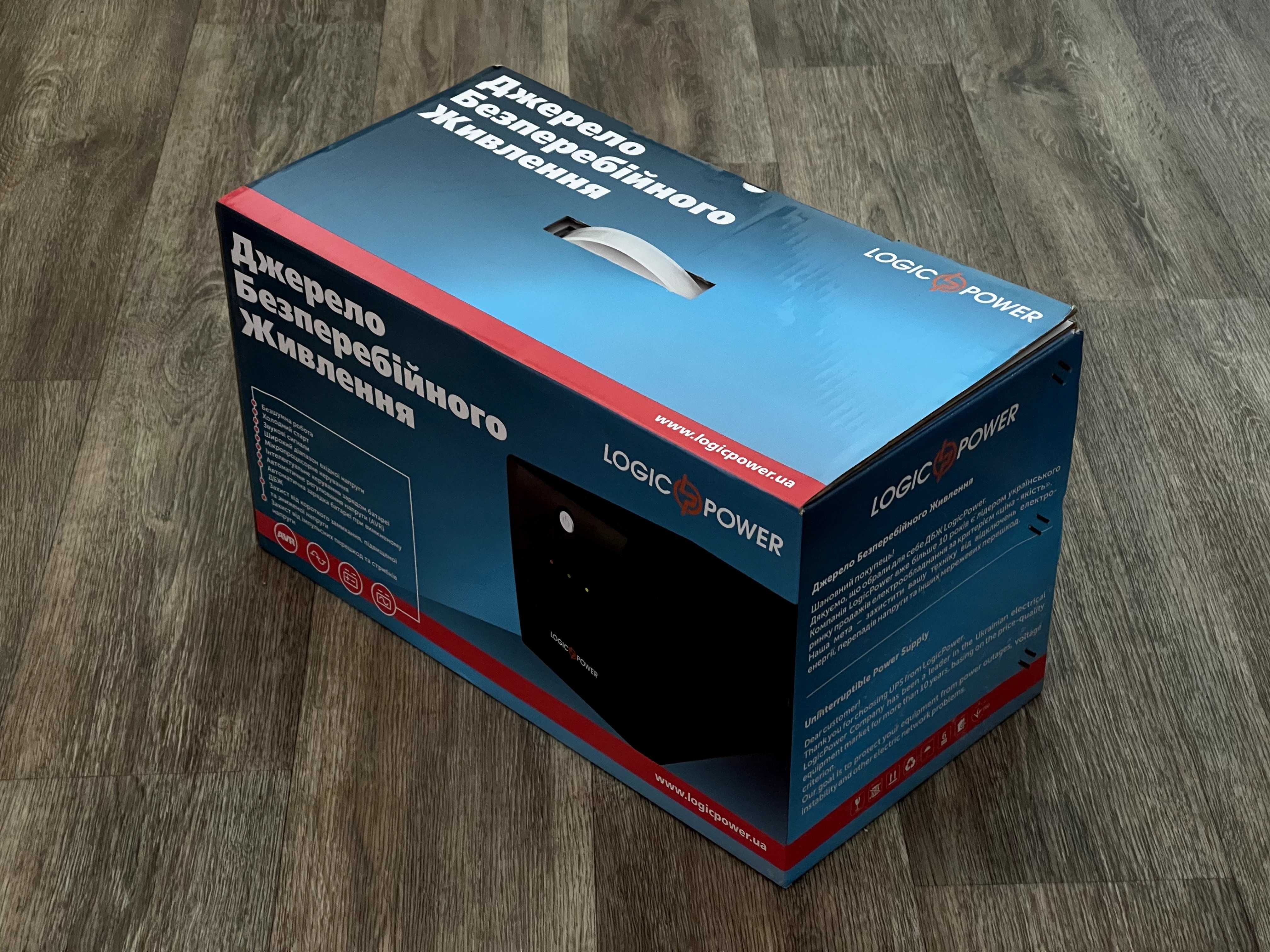 ДБЖ LogicPower LPM U1400VA-P