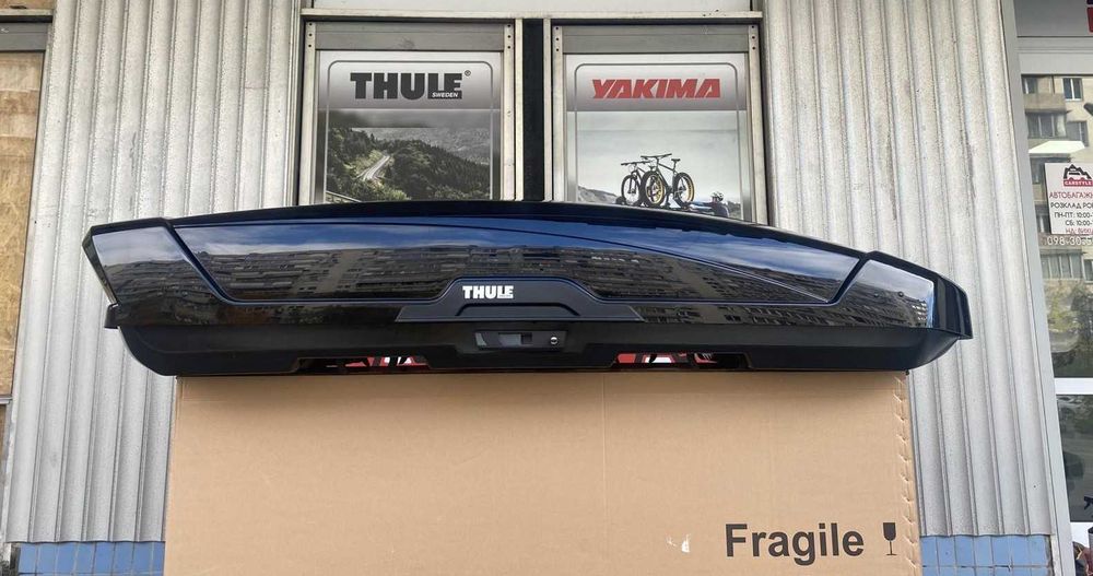 БВ Бокс на дах авто Thule Motion XT XXL Black Titan 232*95*47 см 610 л