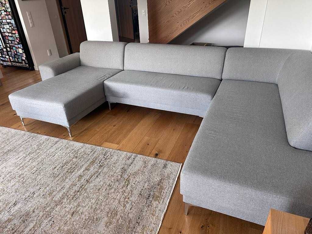 Sofa narożna lewostronna Florenzzi "Allegra Gris"