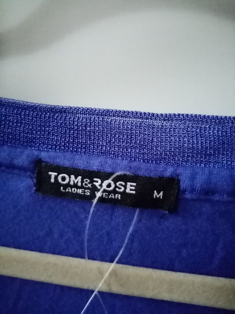 TOM&ROSE NOWA Bluzka niebieska M/L