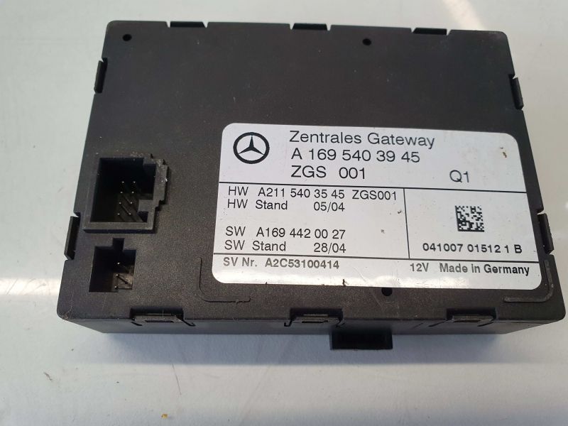 Centralina do fecho central MERCEDES-BENZ Classe A (W169)