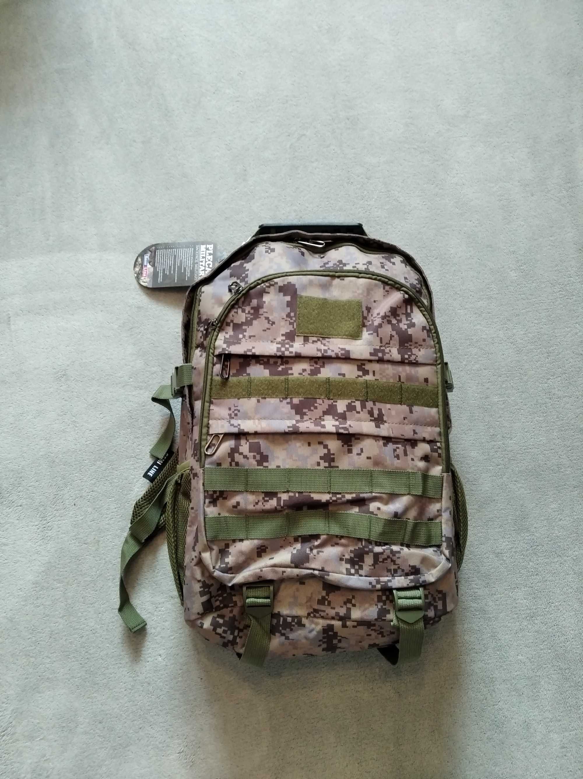 Nowy plecak turystyczny trekkingowy 30 l. moro taktyczny survival