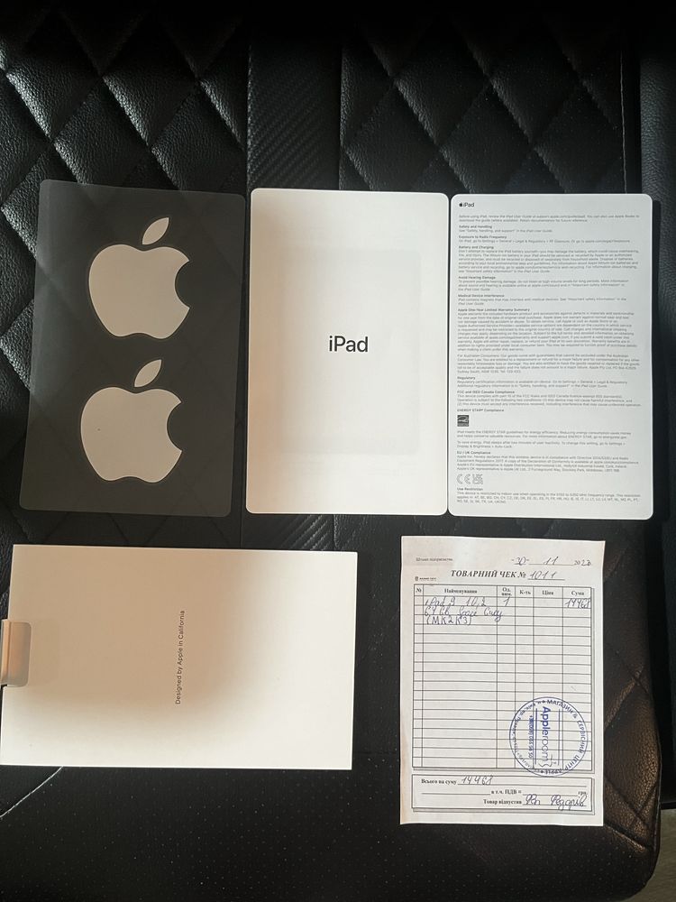 Apple iPad (2021) Wi-Fi, 64 (Space Gray) -Ідеальний