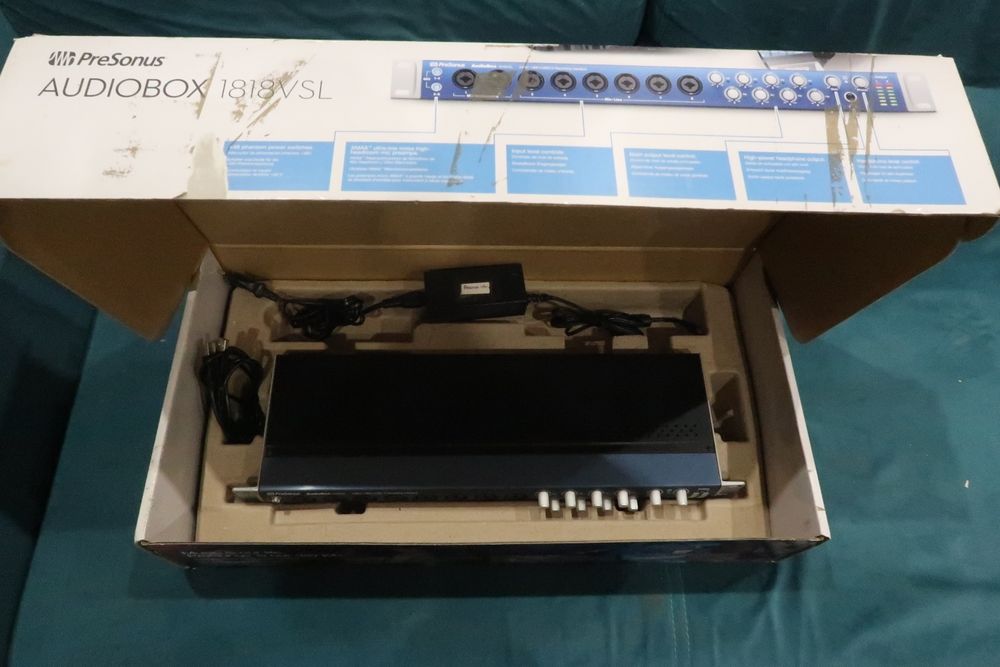 Presonus audiobox 1818vsl interface audio