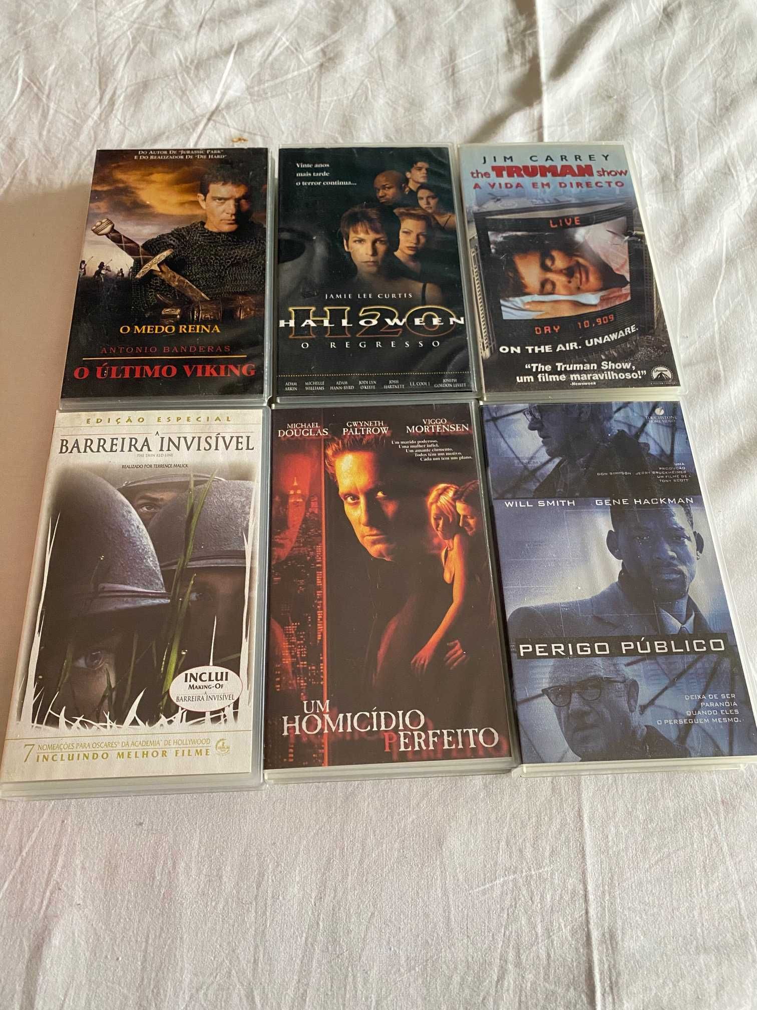 Coleção de VHS em Português Vários Titulos