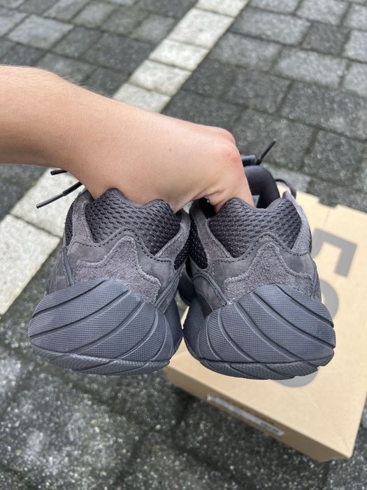 Adidas Yeezy 500 Utility Black sneakersy buty niskie czarne 42 2/3