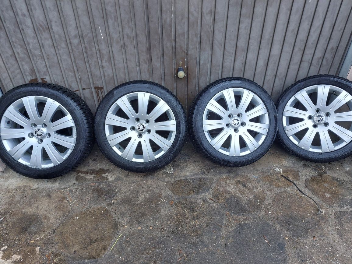 Felgi aluminiowe 17 cali skoda