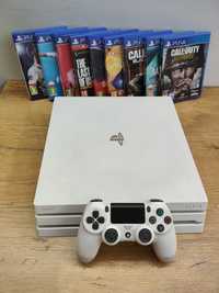 PlayStation 4 PRO 1 TB Biała + 9 gier