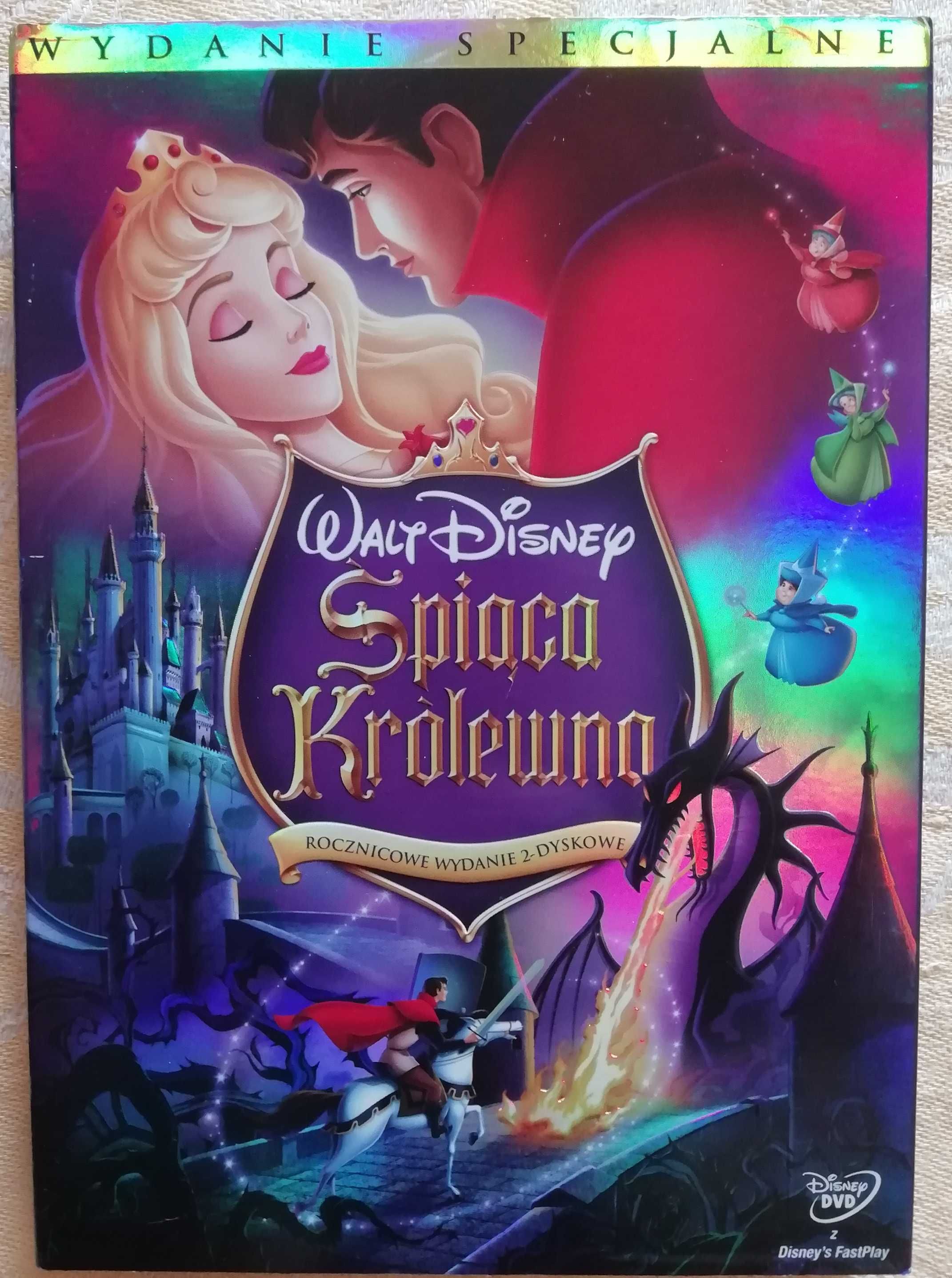 2xDVD Śpiąca Królewna WYDANIE SPECJALNE rocznicowe Walt DISNEY