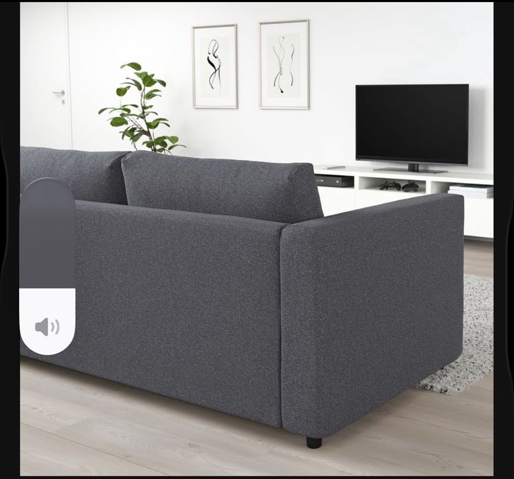 Sofa rozkładana, modułowa/narożnik ikea vimle