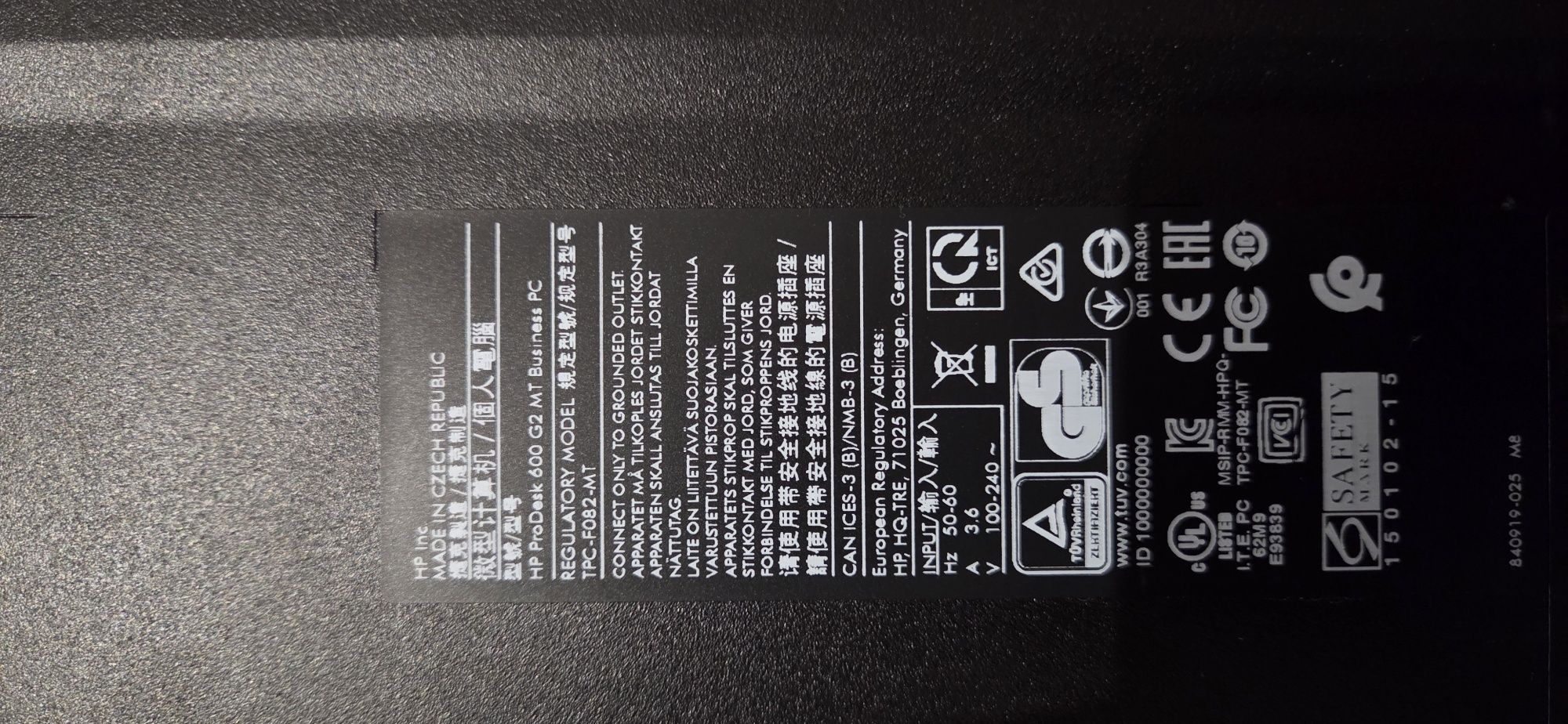 Computador HP I5