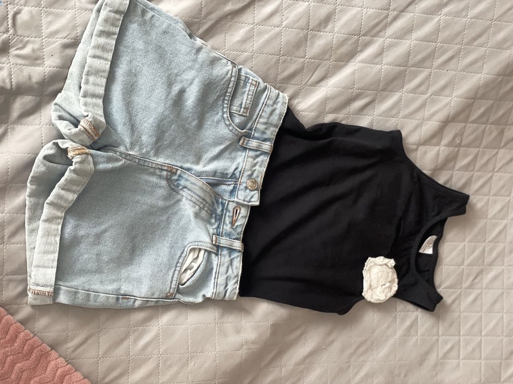 Шорти, майка zara