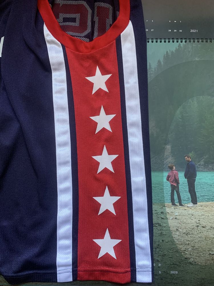 Баскетбольная майка Reebok Allen Iverson Team USA