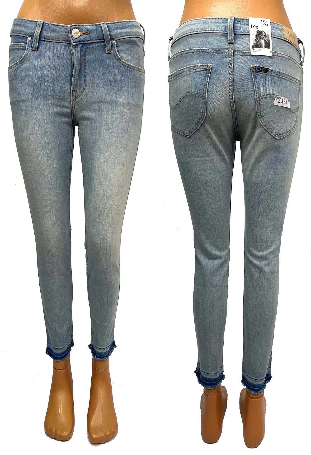 Spodnie damskie Lee Scarlett Skinny Light W31 L31