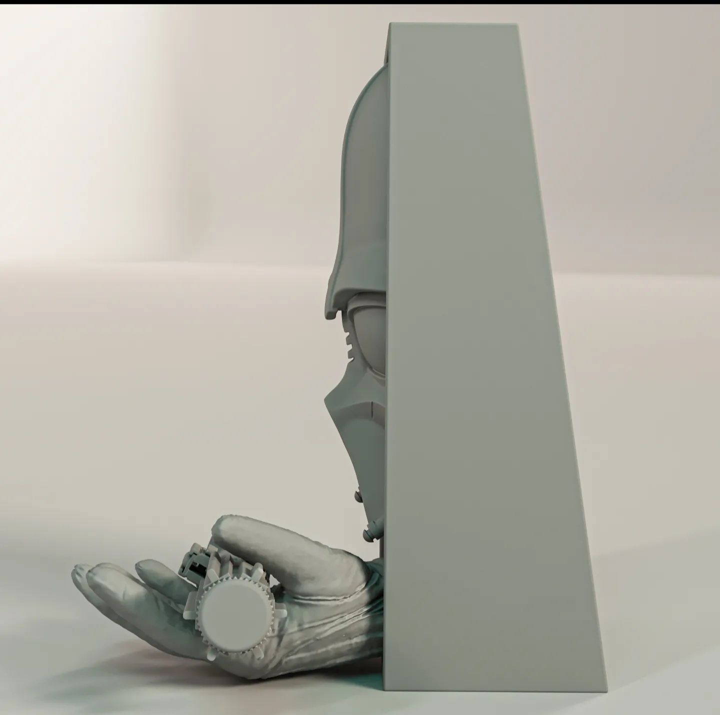 Book Nook  "Darth Vader " druk 3D