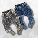 Baggy spodnie jeans nunu batik