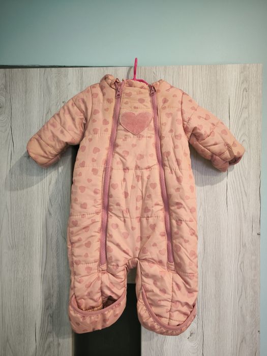 Cieply zimowy kombinezon 62-68