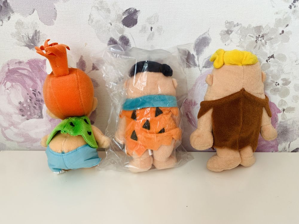 Maskotki Flintstones,Flinstonowie Kinder niespodzianka maxi vintage