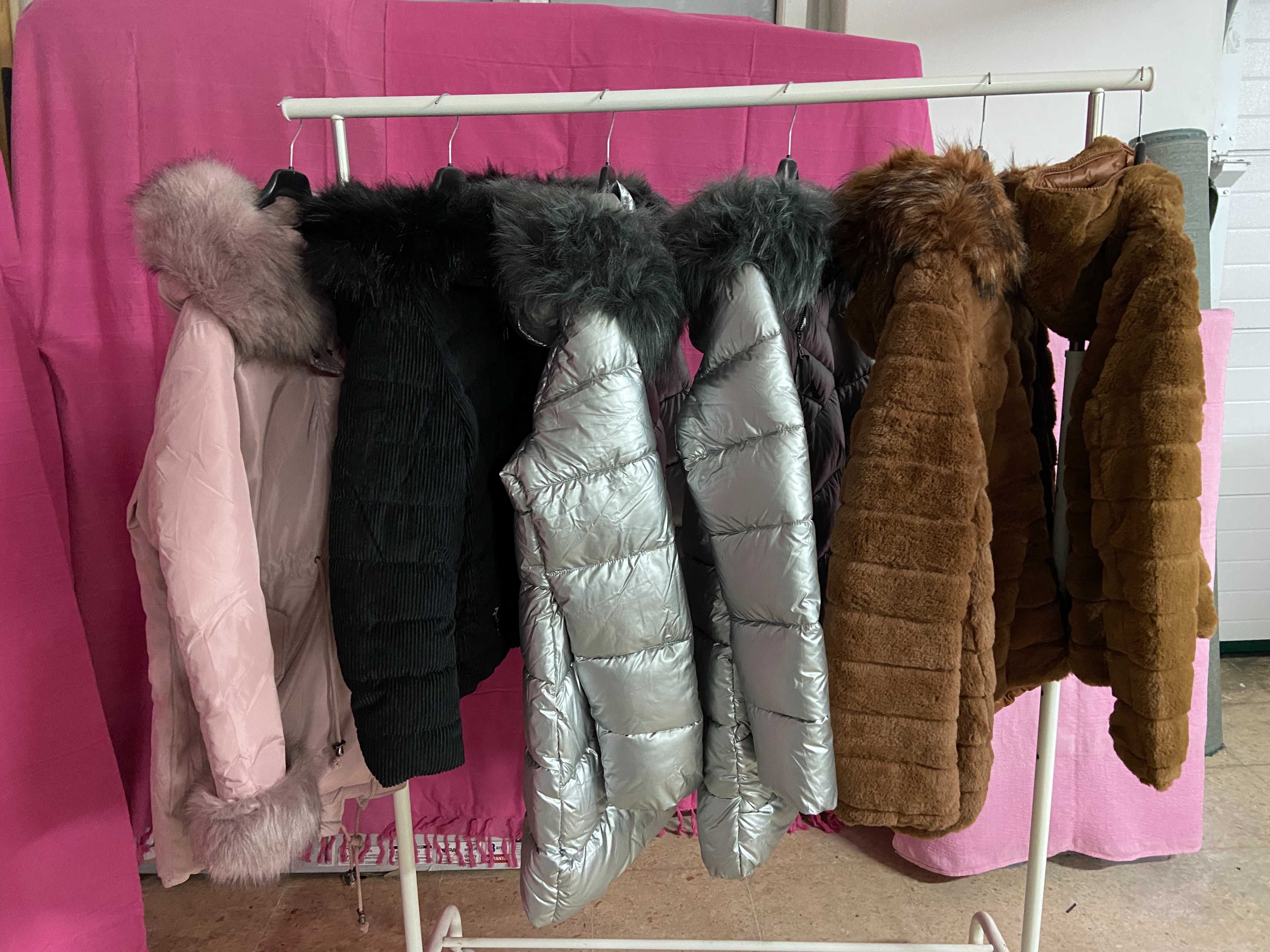 Stock de casacos de inverno NOVOS de pelo