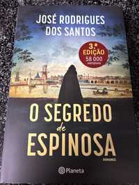 Livro “O Segredo de Espinosa” de José Rodrigues dos Santos