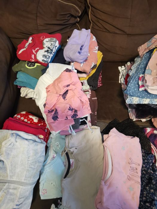 Mega paka ubranek dla dziewczynki rozm. 86 /92