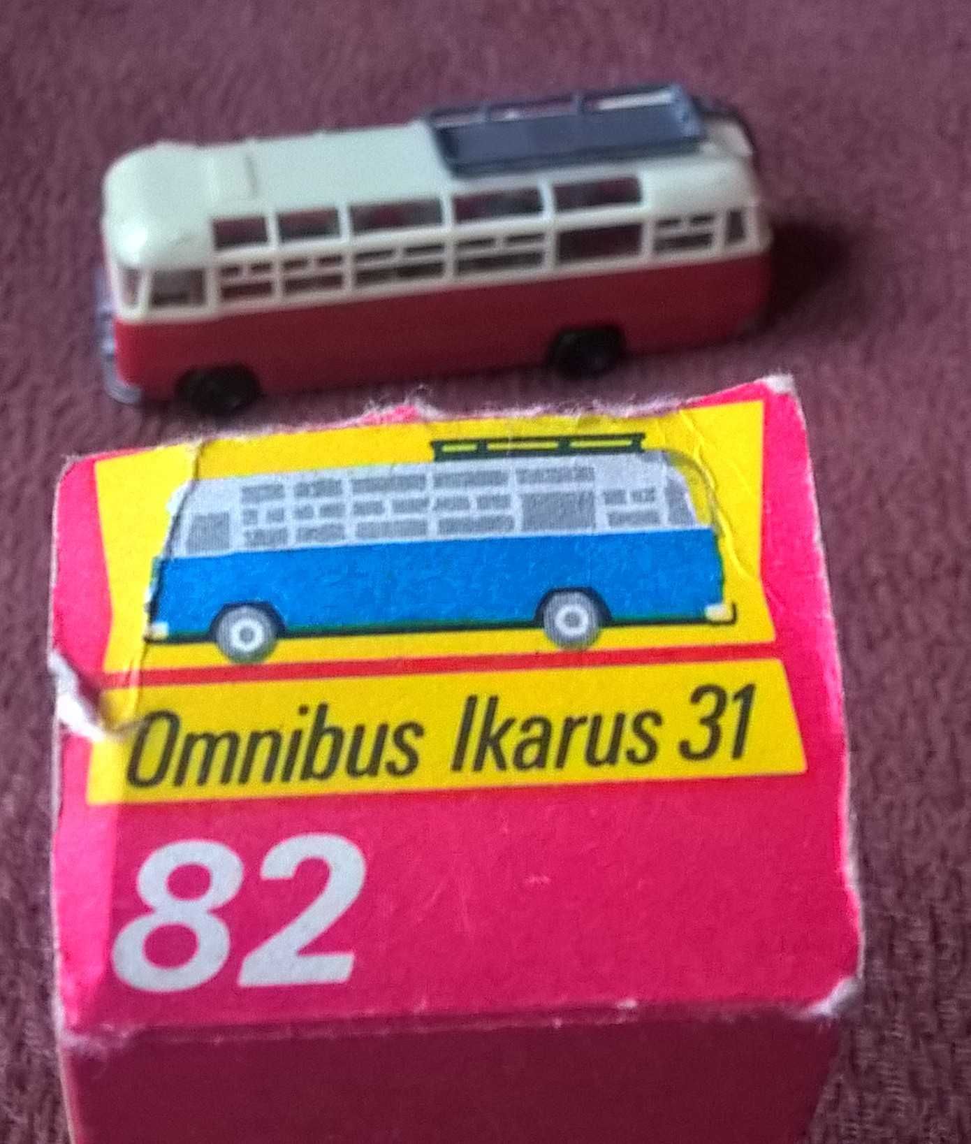 Model autobusu Omnibus Okarus 31 w rozmiarze piko/H0/m 1:87.