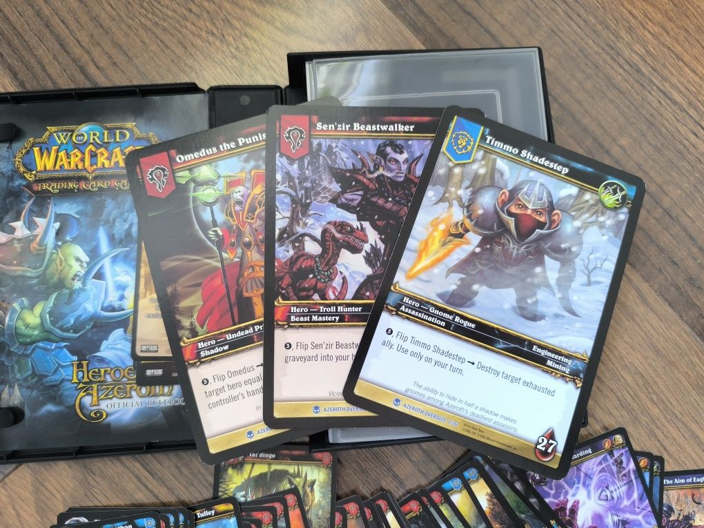 WoW TCG zestaw kart