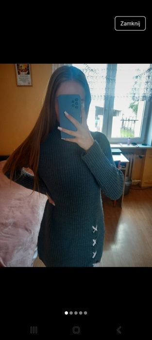 Sukienka sweterkowa
