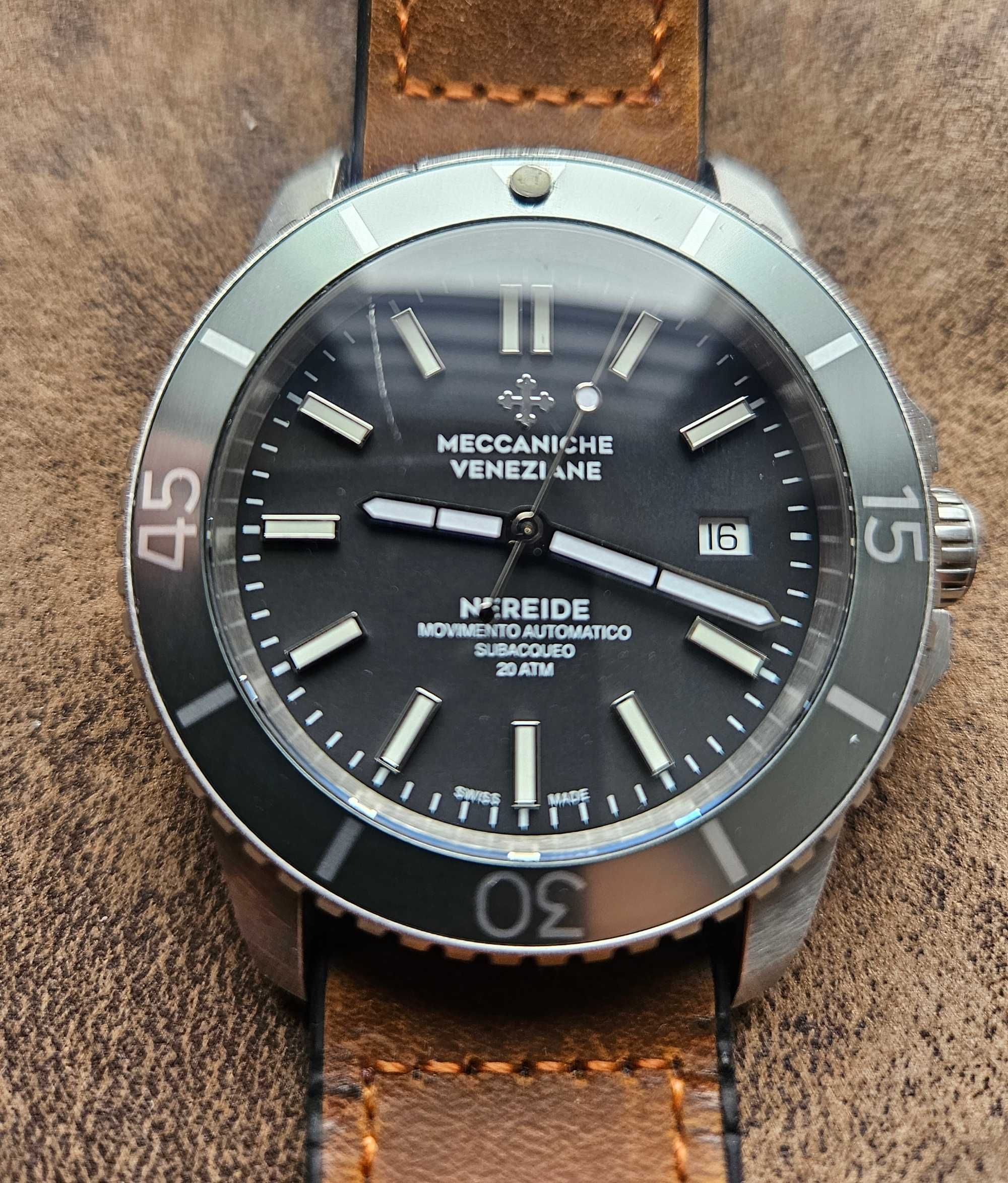 Zegarek Meccaniche Veneziane, model NEREIDE,  automatic