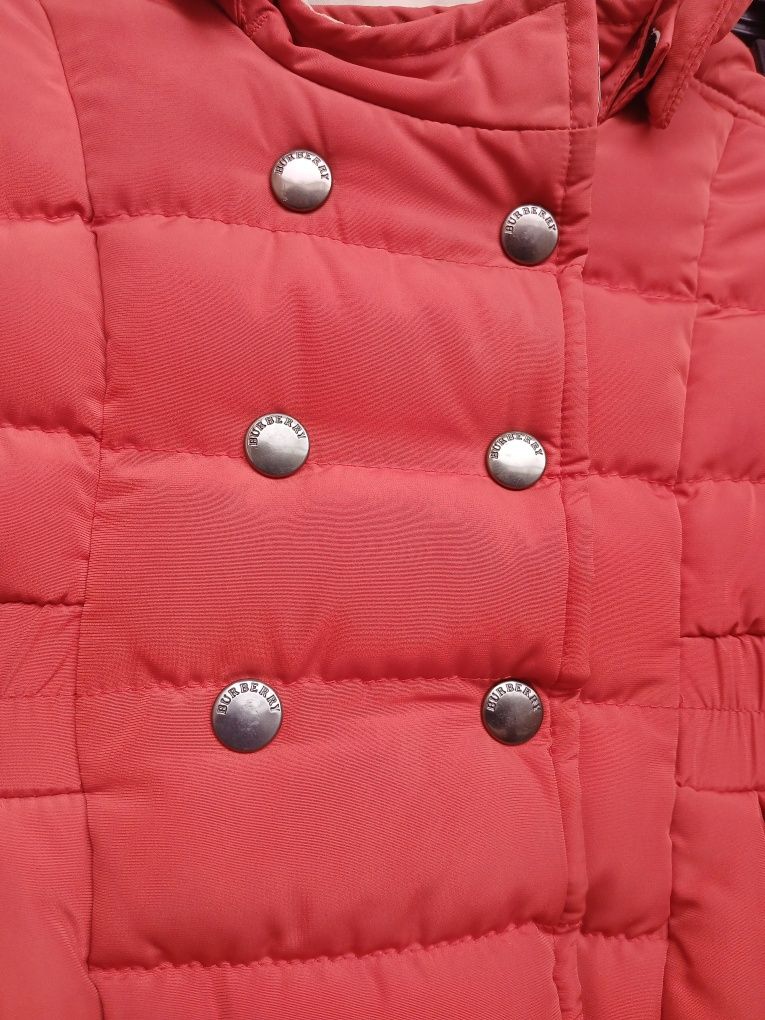 Burberry/ceglasta kurtka wiosna-jesień od 6 miesięcy