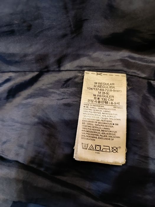 Пуховик Gap куртка зимова курточка пальто