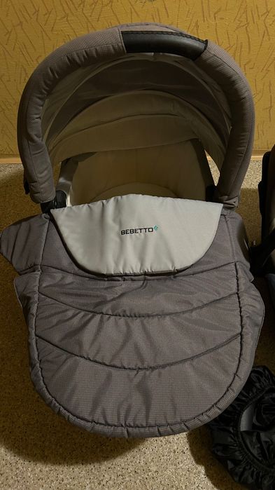 Wózek 3w1, gondola, spacerówka, fotelik samochodowy Holland Bebetto