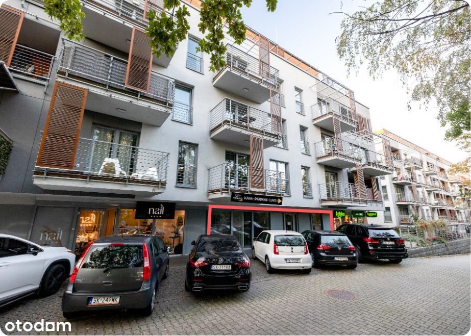 Lokal na wynajem - 75 m2 z witryną od ulicy na osiedlu Francuska Park