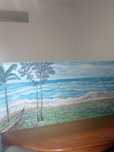Quadro a óleo pintado á mão
