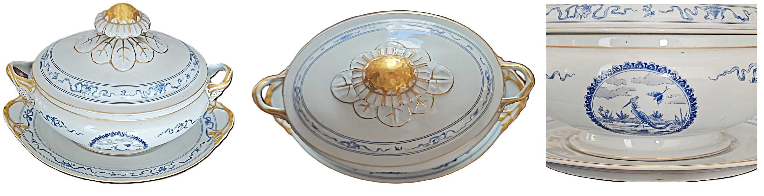 Loiças-Vista Alegre Porcelanas–Serviços, Terrinas, EMA, Peças Diversas