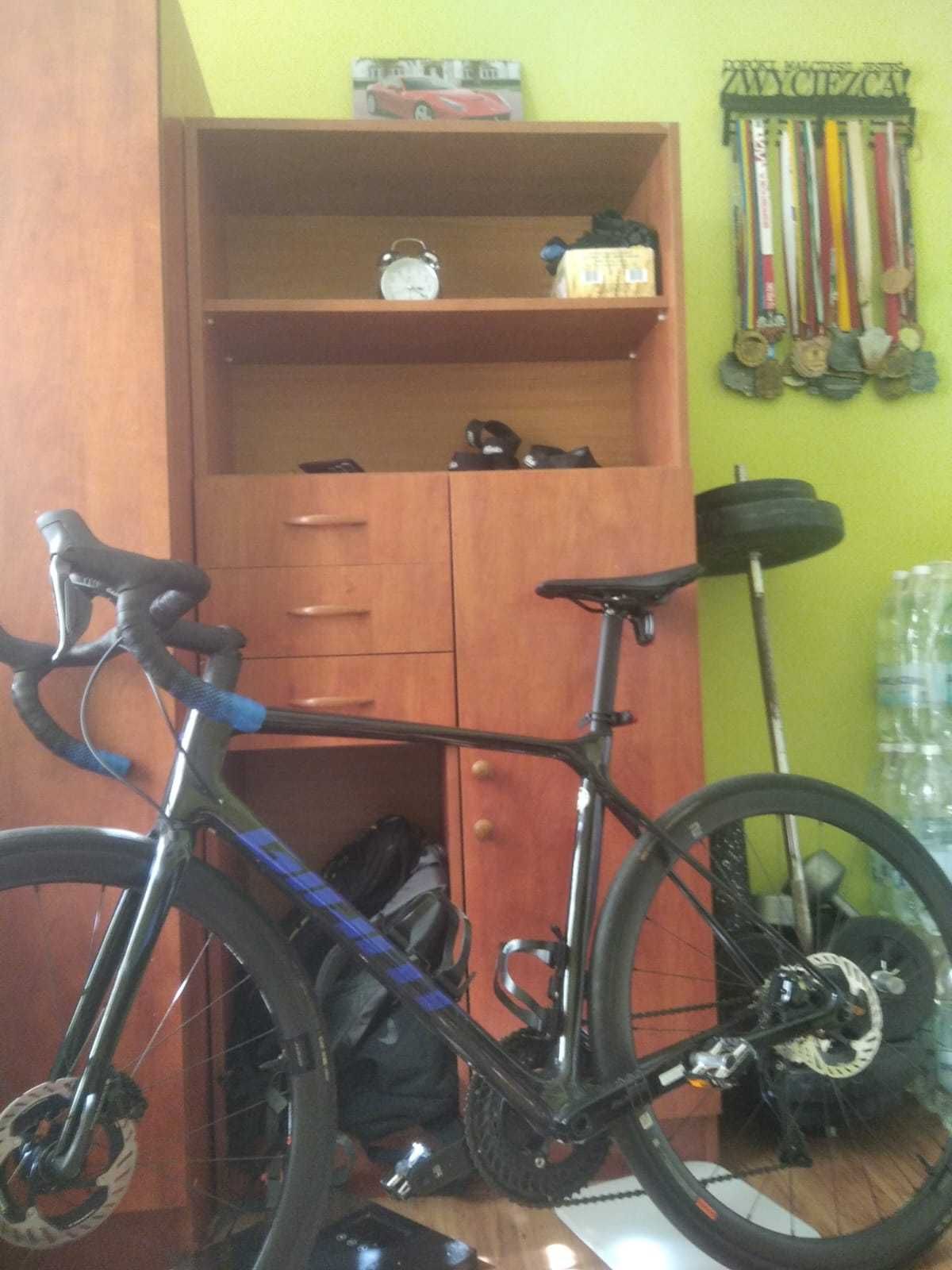 Giant TCR Advanced Disc 1+ rocznik 2024, pomiar mocy, spd