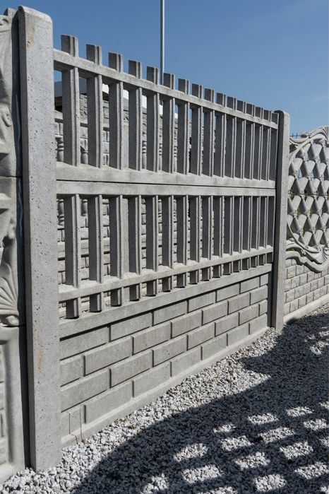 Ogrodzenia betonowe - dużo wzorów!