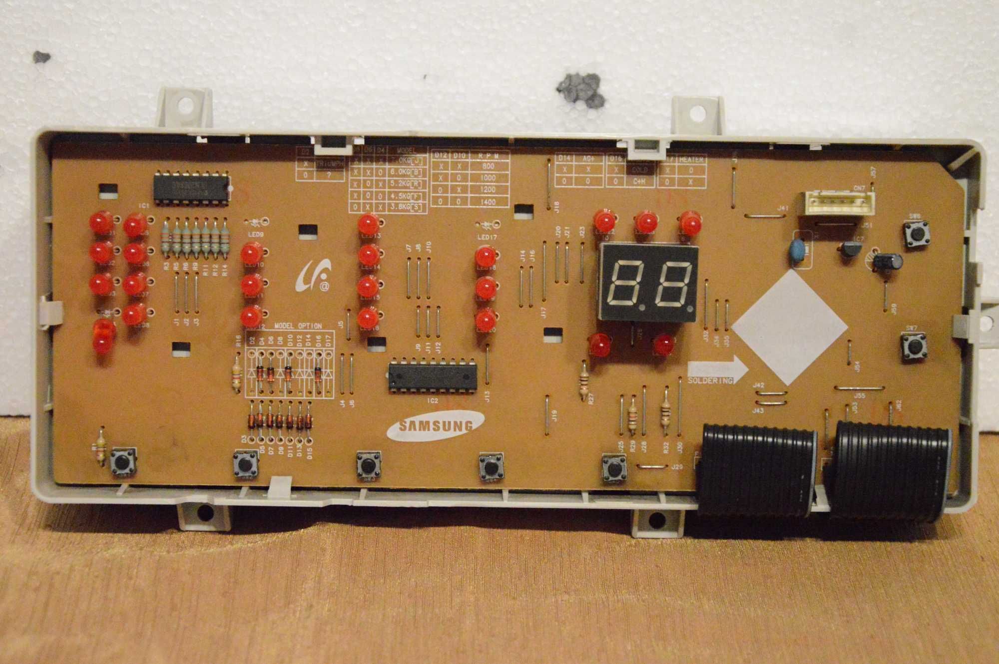 Panel Sterowania Programator pralki Samsung F1043