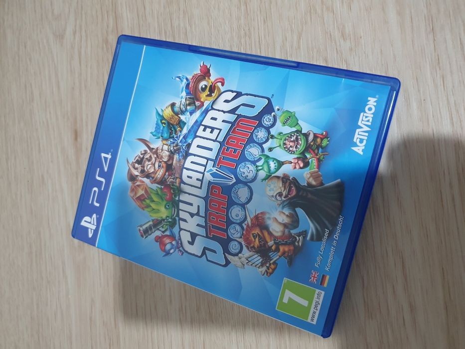 Skylanders ps4 trap team +personagens + armadilhas